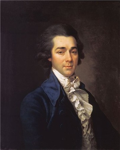 Image - Dmytro H. Levytsky: Portrait of Nikolai Lvov (1789).